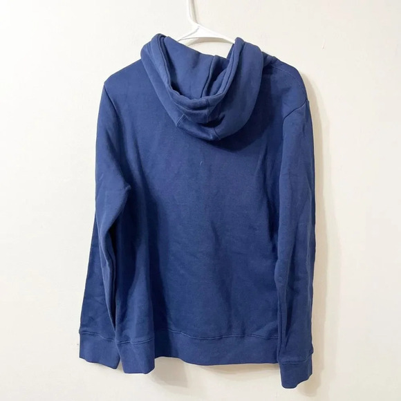 Fanatics Mens Blue Hooded Sweatshirt Medium Georgia Tech Alumni Kangaroo Pocket - Picture 3 of 9